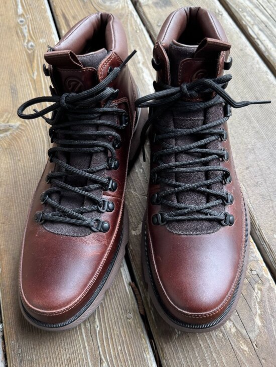 Cole Haan 4.Zerogrand Brown Leather Lace Up Explore Boot Waterproof - Men\'s 9.5M main image 4